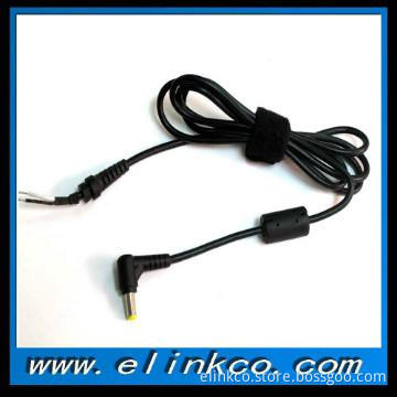5.5x1.5mm DC Cable Right Angle  male to open
